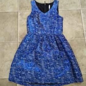 Junior size small blue dress
